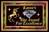 Thank you to Karen for your great award