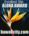 The Aloha Award - Click here to nominate a site!