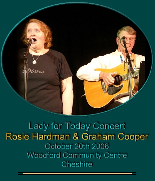 Rosie and Graham on Stage
