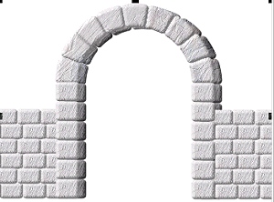 The Finished Arch and Wall