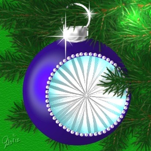 A finished ornament