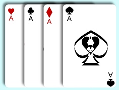 Four cards