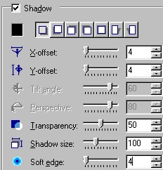 Shadow settings