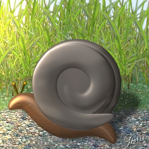 A speedy snail